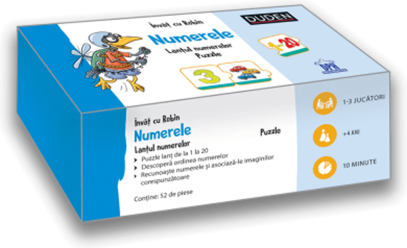 Invat cu Robin. Numerele