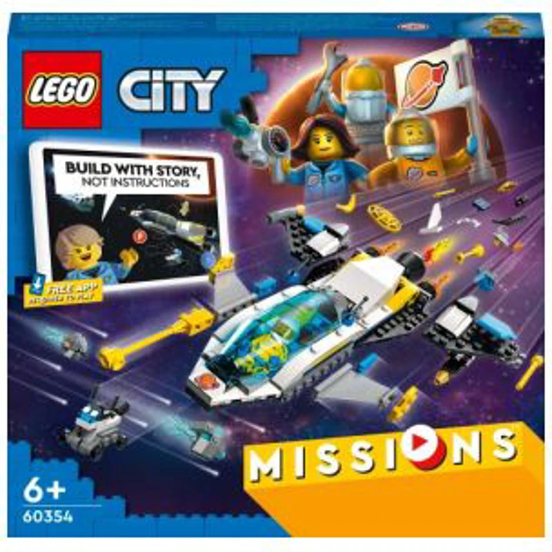 LEGO City. Misiuni de explorare pe Marte 60354, 298 piese