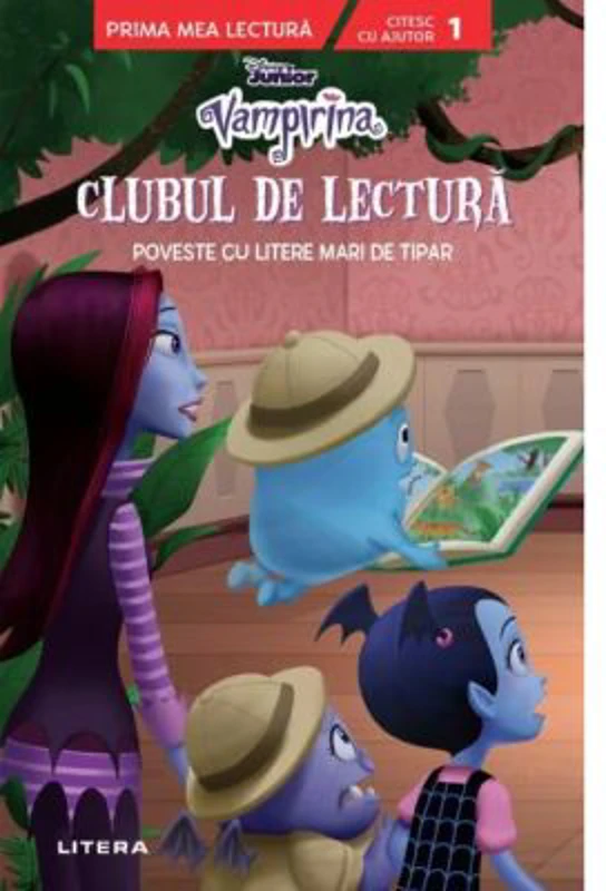 Disney Junior. Vampirina. Clubul de lectura. Poveste cu litere mari de tipar