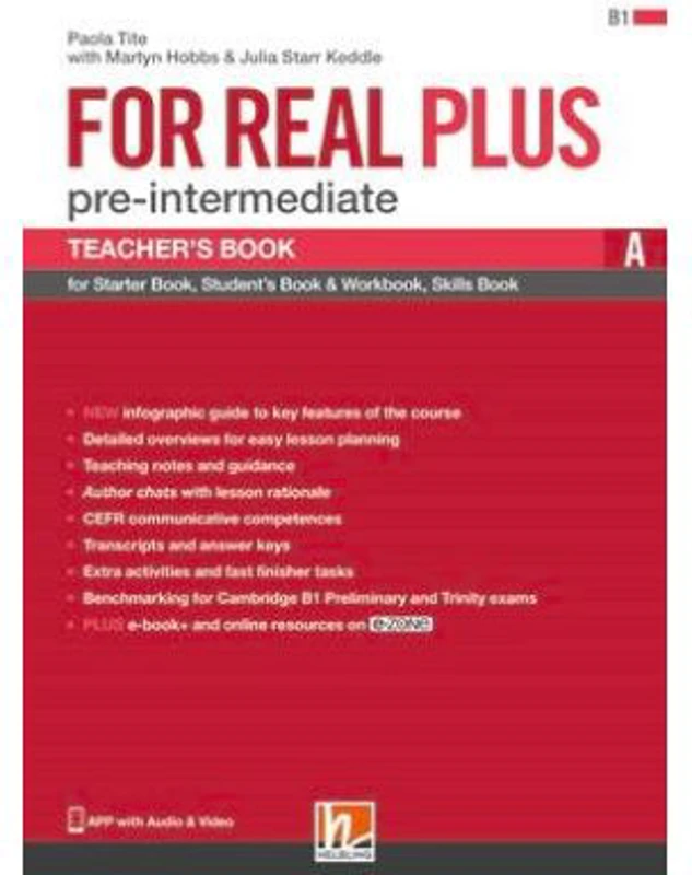 For Real Plus Pre-intermediate Teacher's Book A