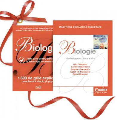 Pachet Biologie. Teste grila admitere medicina si manual clasa a 11-a - Dan Cristescu, Alexandru Mihai Antohi
