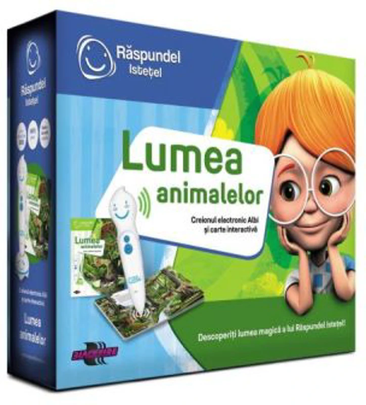 Pachet Raspundel Istetel, creion si carte Lumea animalelor