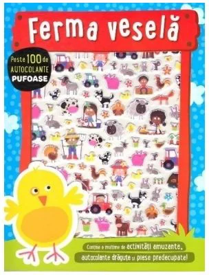 Ferma vesela. Autocolante pufoase