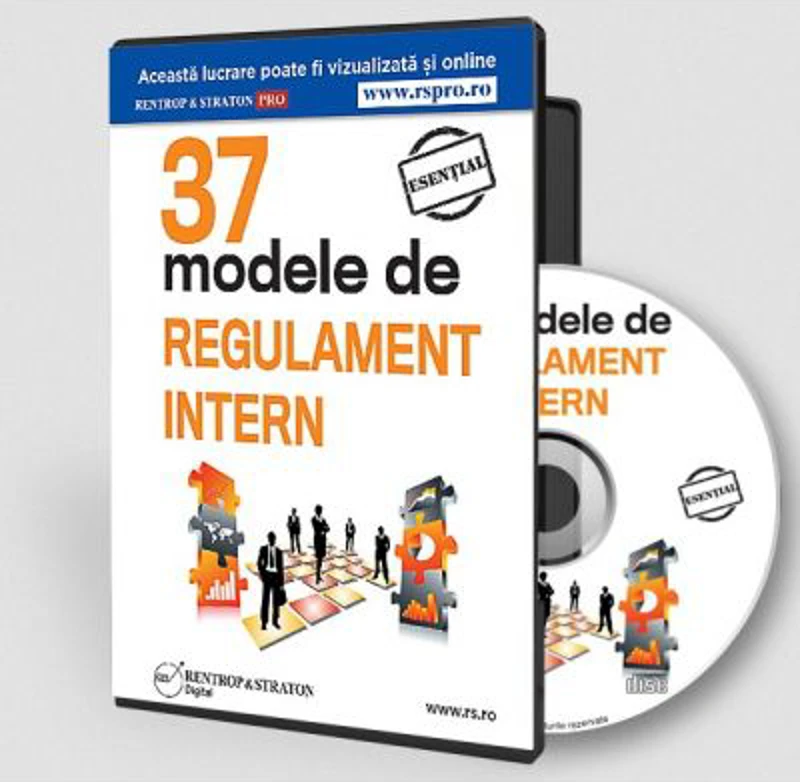 37 modele de Regulament Intern