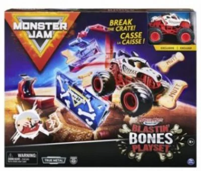 Set Cascadorii Blastin' Bones, Monster Jam