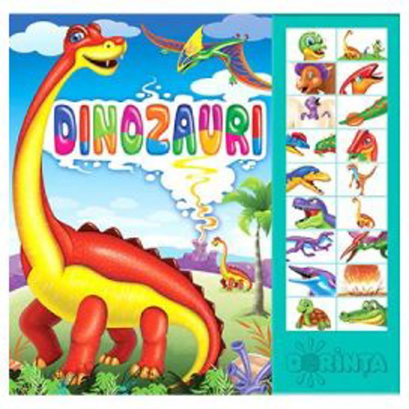 Dinozauri. Carte cu sunete - Inesa Tautu
