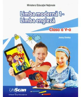 Limba engleza. Manual clasa a 5-a Limba moderna 1. Contine editia digitala - Jenny Dooley