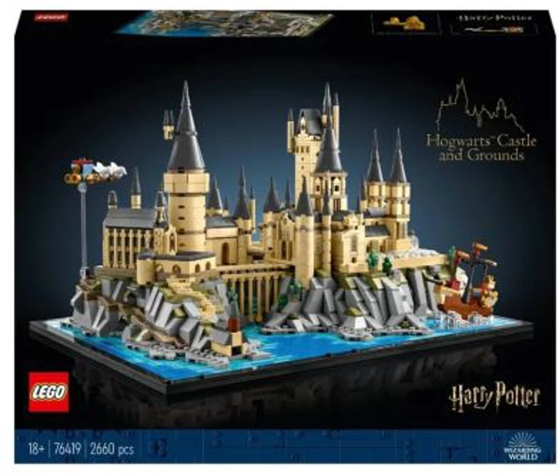 LEGO Harry Potter. Castelul Hogwarts si imprejurimile 76419, 2660 piese