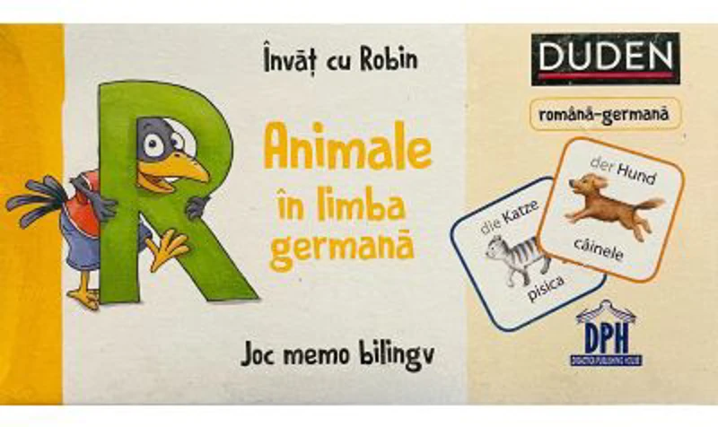 Invat cu Robin. Animale in limba germana
