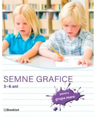 Semne grafice. Caiet de lucru pentru grupa mare