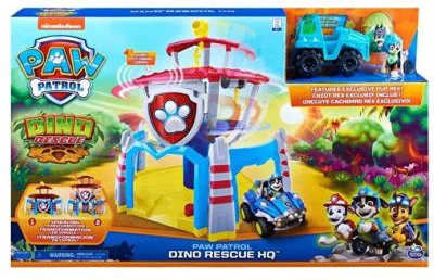 Patrula Catelusilor, Turnul de control Dino cu vehicul si catelus exclusiv Rex