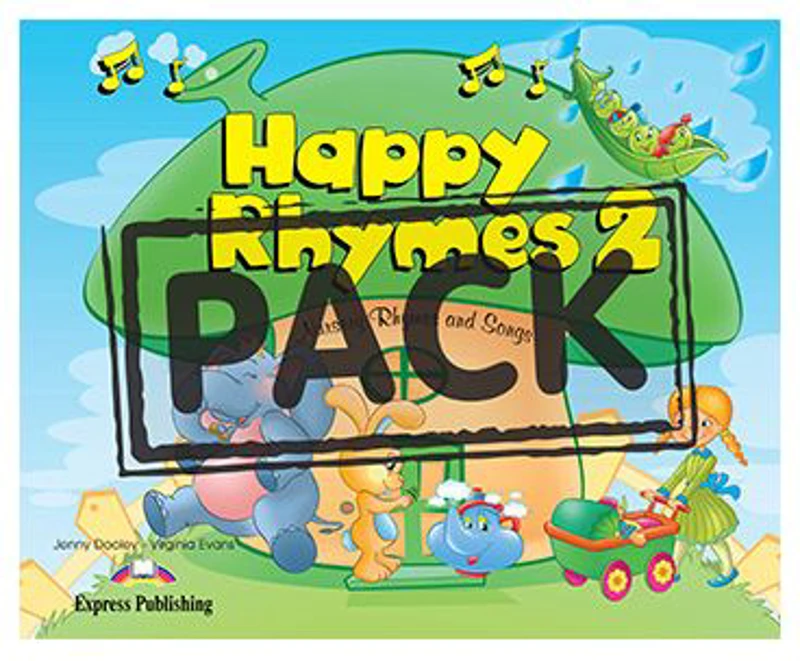 Curs limba engleza Happy Rhymes 2 Pachetul elevului - Jenny Dooley, Virginia Evans