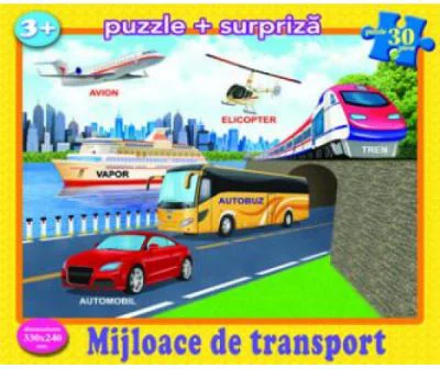 Puzzle Mijloace de transport