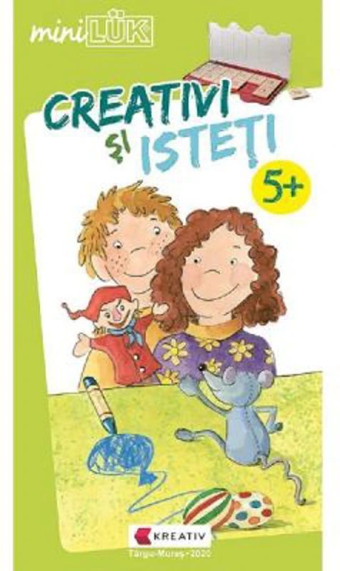 Joc educativ LUK, Creativi si Isteti, exercitii distractive si creative, varsta 5+