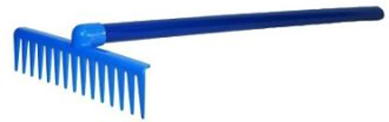 Grebla din plastic, 61 cm, albastra