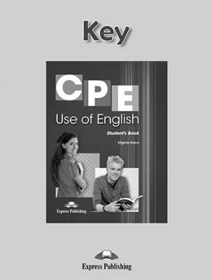 Curs engleza CPE Use Of English 1 Key - Virginia Evans