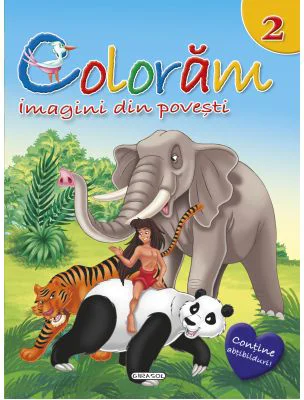 Coloram 2. Imagini din povesti. Contine abtibilduri, reeditare