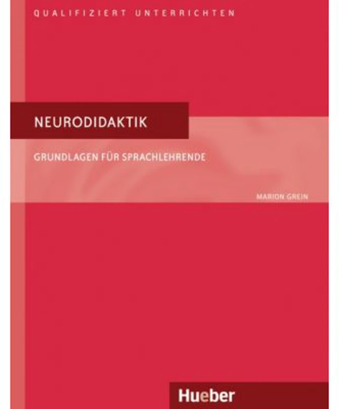 Neurodidaktik Buch Grundlagen fur Sprachlehrende - Marion Grein