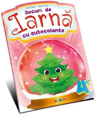 Jocuri de Iarna. Cu autocolante. 4+