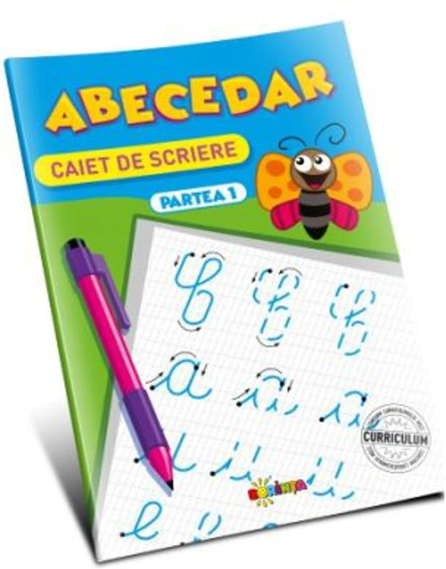 Abecedar. Caiet de scriere, partea 1