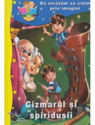 Sa invatam sa citim prin imagini. Cizmarul si spiridusii