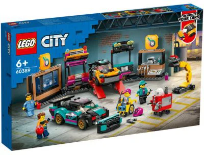 LEGO City. Service pentru personalizarea masinilor 60389, 507 piese