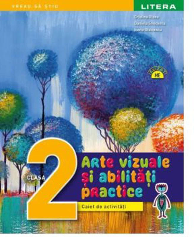 Arte vizuale si abilitati practice. Caiet de activitati. Clasa a 2-a - Cristina Rizea