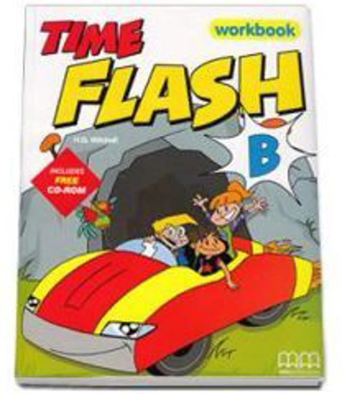 Time Flash - Workbook with CD-Rom and Stickers by H. Q. Mitchell - level B