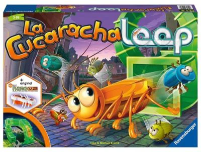 Joc de societate pentru copii de la 6 ani, multilingv inclusiv RO, La Cucaracha Loop, Ravensburger