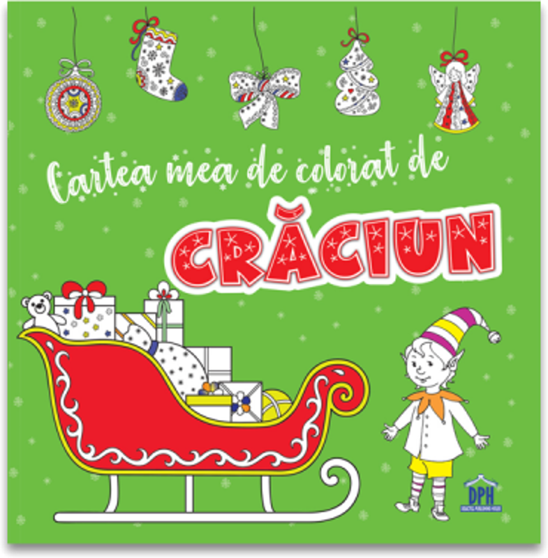 Cartea mea de colorat de Craciun