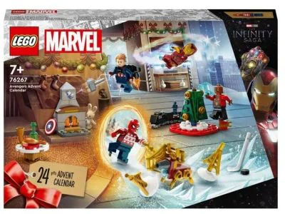 LEGO Marvel Super Heroes. Calendar de Craciun Super Heroes 76267, 243 piese