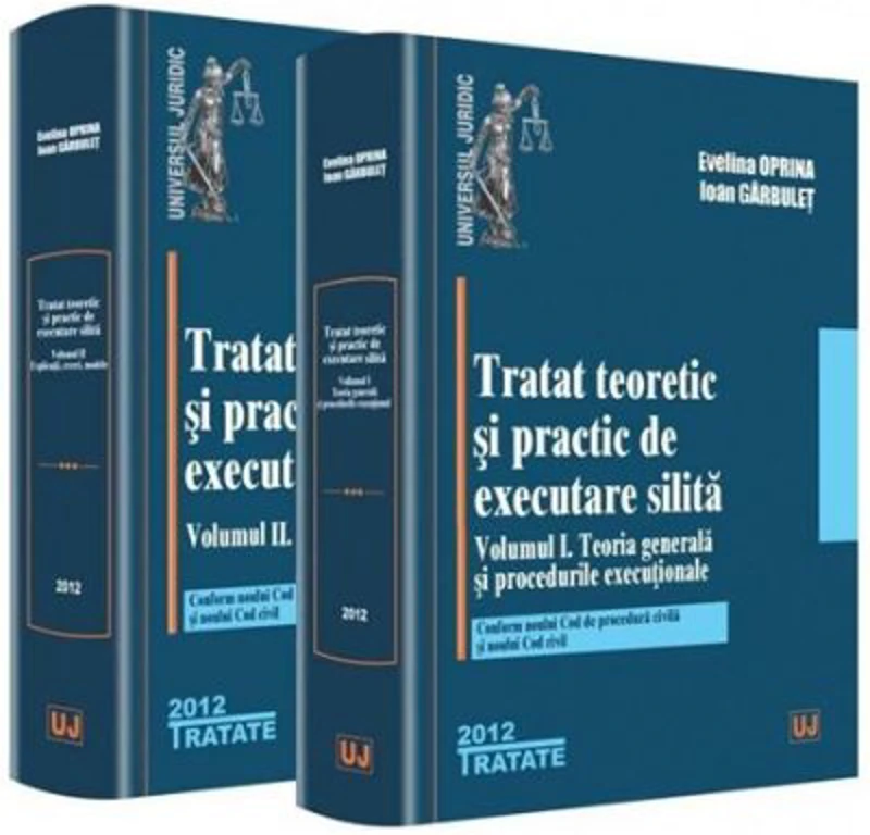 Set Tratat teoretic si practic de executare silita - Evelina Oprina, Ioan Garbulet