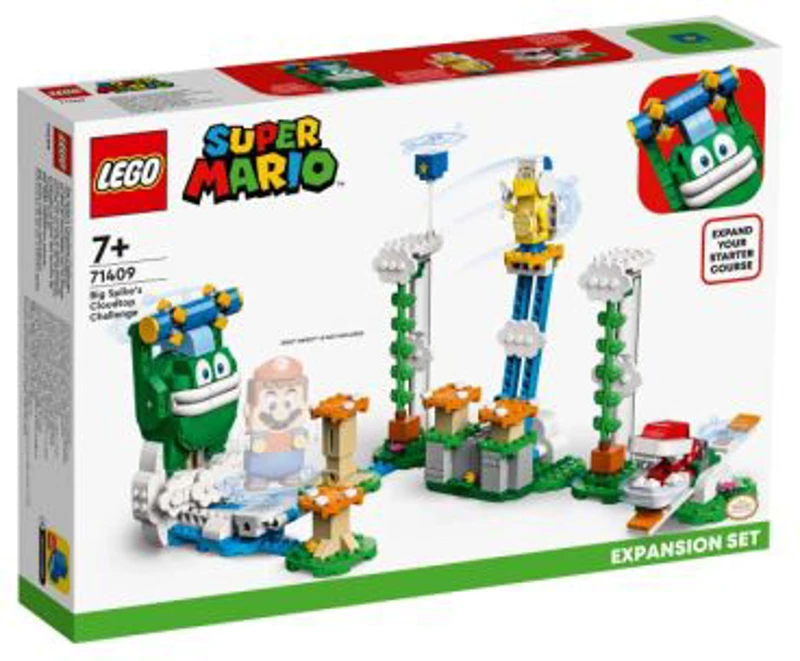 LEGO Super Mario. Set de extindere Provocarea din nori a lui Big Spike 71409, 540 piese