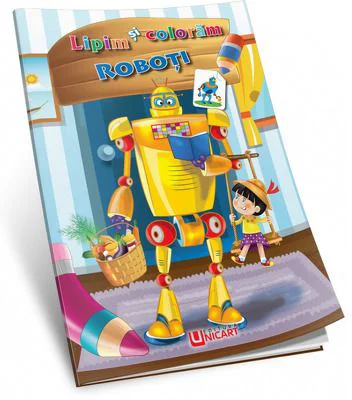Lipim si coloram. Roboti