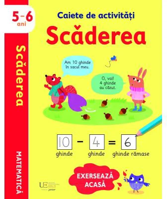 Caiete de activitati. Scaderea 5-6 ani (Usborne)