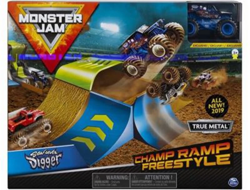 Monster Jam, Set cascadorii Rampa campionilor, Spin Master