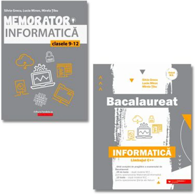 Pachet Bacalaureat. Informatica. Limbajul C++ - Silvia Grecu