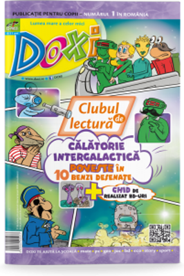Doxi. Calatorie intergalactica. Poveste in 10 benzi desenate - Adina Popescu, Alexandru Ciubotariu