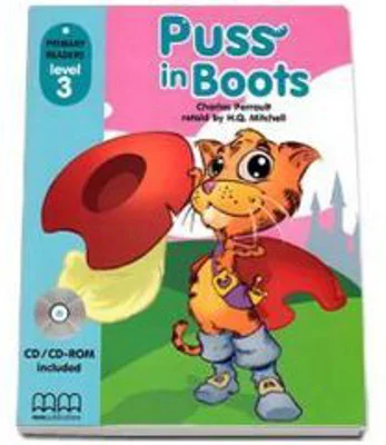 Puss in Boots retold Student s Book with CD (Charles Perrault) Primary Readers level 3 - H. Q. Mitchell