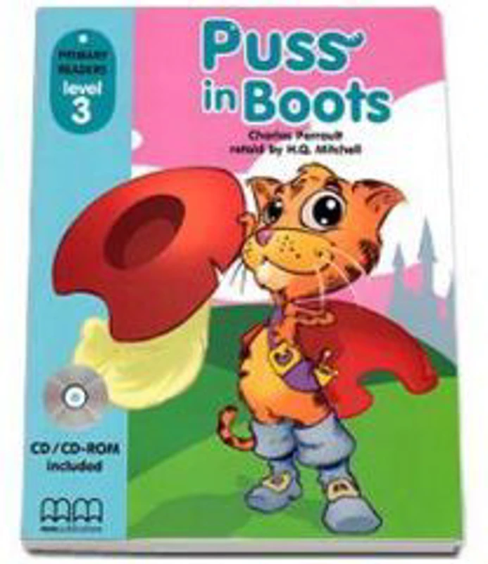 Puss in Boots retold Student s Book with CD (Charles Perrault) Primary Readers level 3 - H. Q. Mitchell
