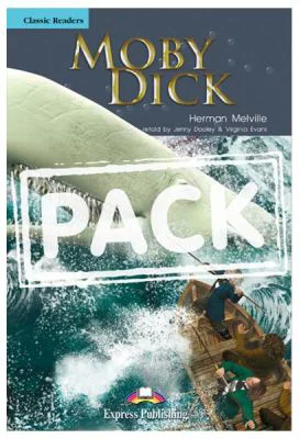Literatura adaptata pentru copii Moby Dick cu Multi-Rom PAL (audio CD/DVD) - Jenny Dooley