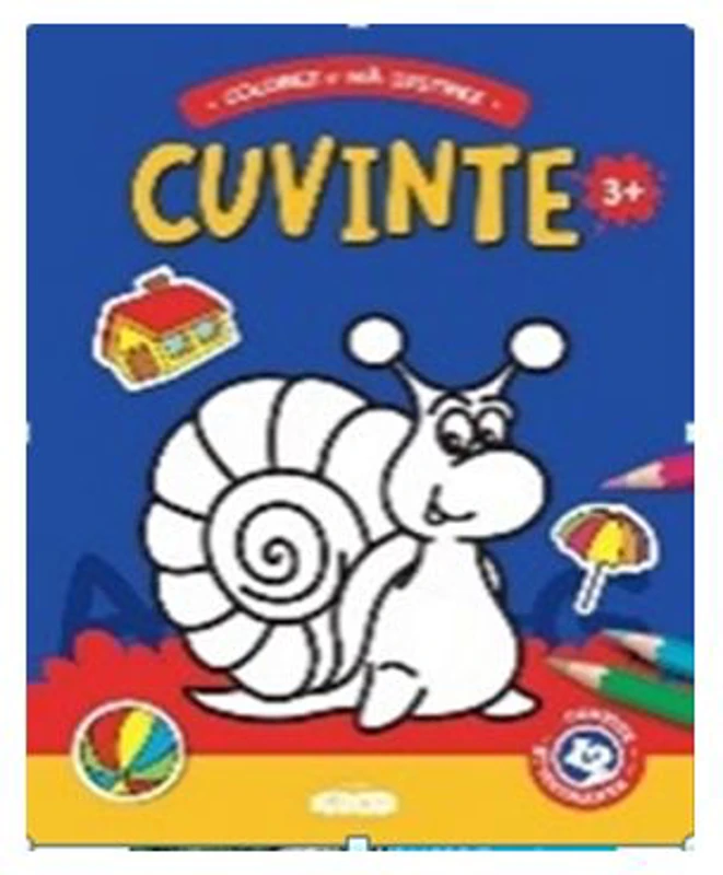 Cuvinte 3+. Contine 12 autocolante