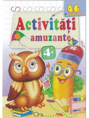 Bufnita-Activitati amuzante 4+ cu 46 autocolante