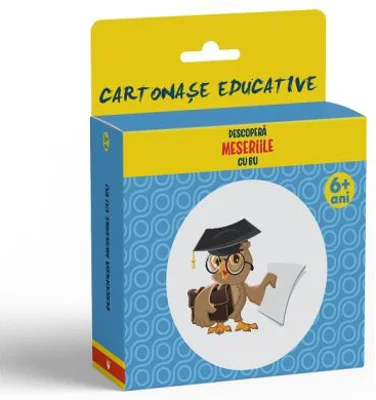 Descopera MESERIILE cu BU (17 cartonase educative)