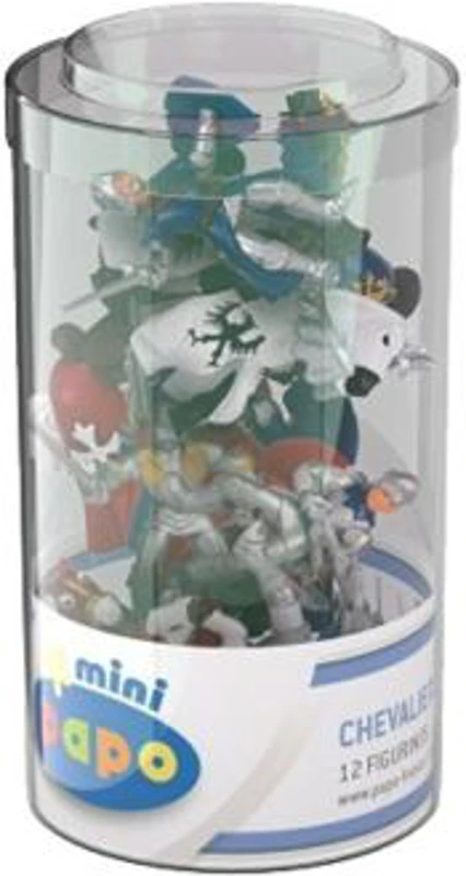 Set 12 minifigurine Cavaleri, Papo