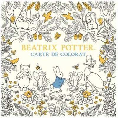Beatrix Potter - carte de colorat