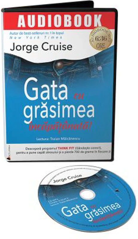 Audiobook. Gata cu grasimea incapatanata! - Jorge Cruise