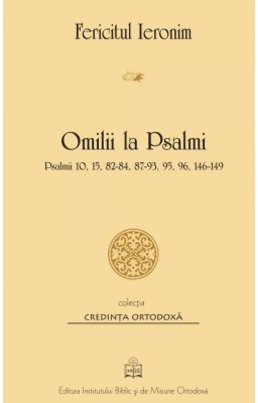 Omilii la Psalmi - Fericitul Ieronim