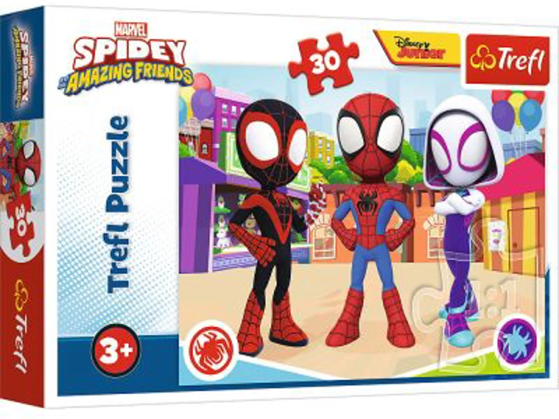 Puzzle Spiday cei 3 prieteni 30 piese
