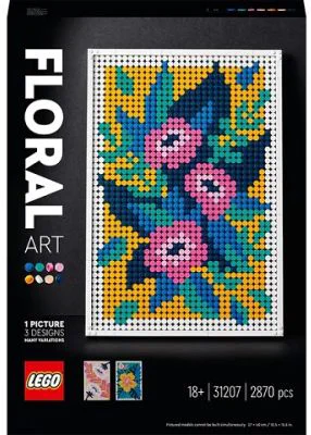 LEGO Art. Arta florala 31207, 2870 piese